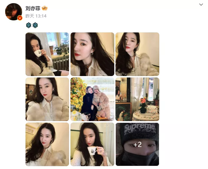 刘亦菲65岁妈妈近照，颜值不输女儿