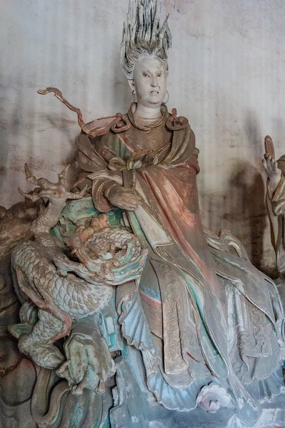 山西晋城,府城玉皇庙,二十八星宿泥塑像。(图/视觉中国)