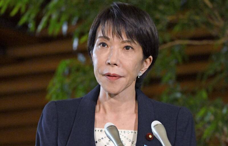 高市早苗上任首相隔天,随即面对北韩发射飞弹事件,高市早苗表示,日美韩三国正紧密合作,尽全力应对此事件,日本政府对此已有所掌握。(美联社) 高市早苗上任首相隔天,随即面对北韩发射飞弹事件,高市早苗表示,日美韩三国正紧密合作,尽全力应对此事件,日本政府对此已有所掌握。(美联社)