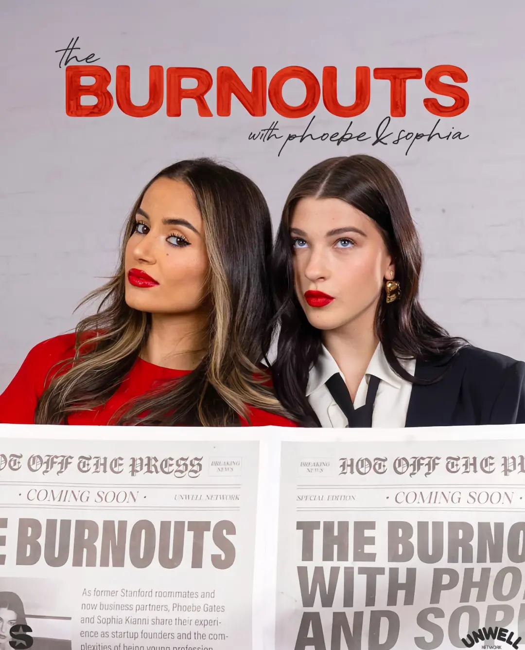 ·播客节目《倦怠》。（菲比社交媒体账号）