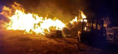 澎湖养护中心旁恶夜大火 消防局奋战近4小时扑灭火势