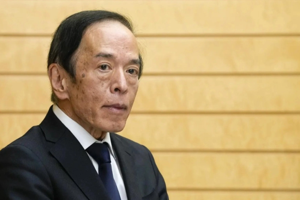 日本银行总裁植田和男恐将面临升息与干预汇市的双重压力,这与高市的宽松货币观截然不同。 (美联社) 日本银行总裁植田和男恐将面临升息与干预汇市的双重压力,这与高市的宽松货币观截然不同。 (美联社)