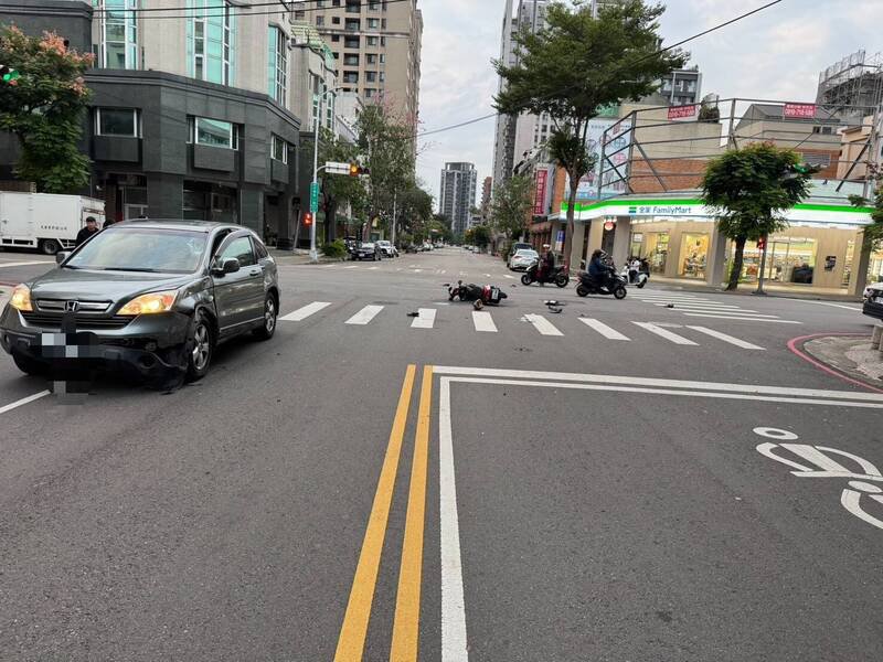 发生死亡车祸的路口。（民众提供）