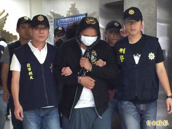 嫌犯陈俊宇。（记者刘庆侯摄）