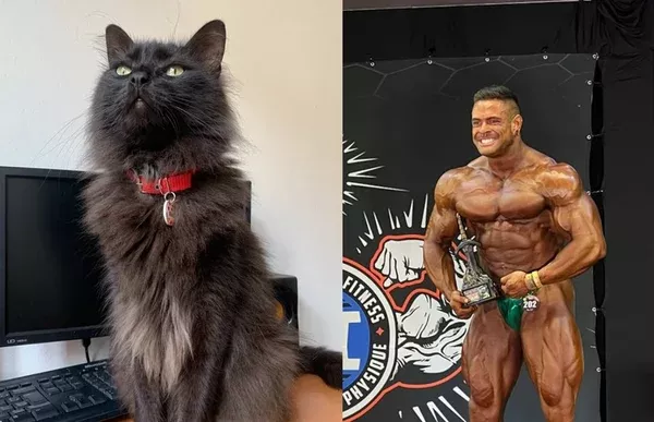 31岁健美冠军突然中风身亡,疑因爱猫去世太伤心