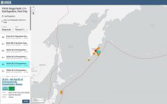俄罗斯堪察加半岛近海规模6.0地震 深度35公里