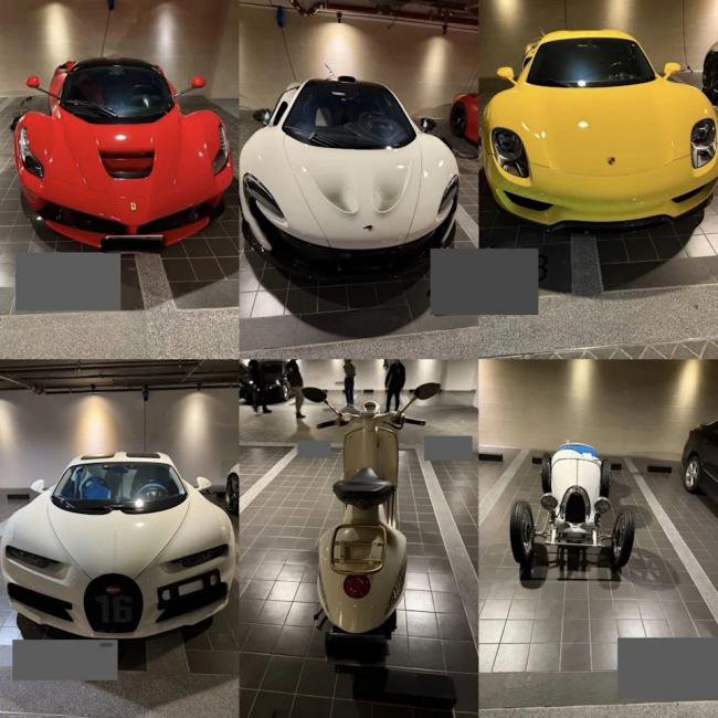 陈志台湾资产遭冻结 26辆豪车曝光