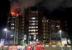 波赫养老院惊传大火 至少酿10死5伤