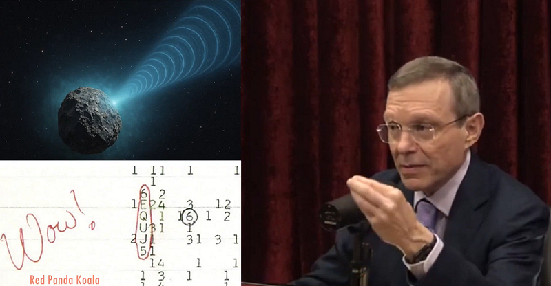 亞伯拉罕.勒布在節目上討論 3I/ATLAS。圖:翻攝自 X《Ezee》