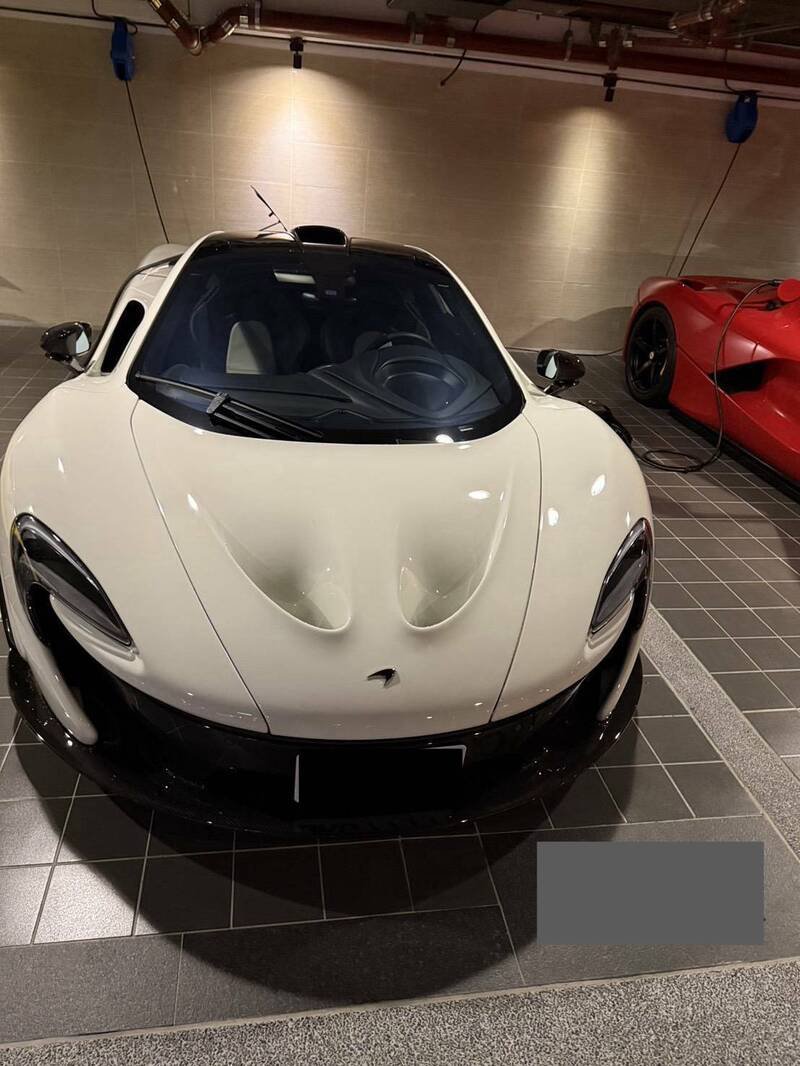 1亿元的麦拉伦McLaren P1。(调查局提供) 1亿元的麦拉伦McLaren P1。(调查局提供)