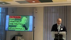 救黎智英!儿子黎崇恩现身IPAC峰会 盼各国议员促中国放人