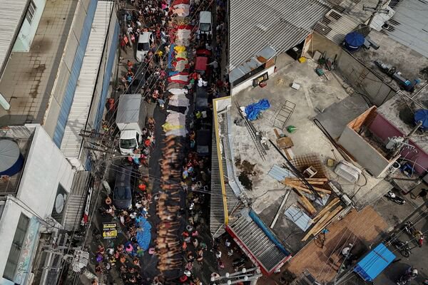 ▲▼ 巴西大規模掃毒行動。（圖／路透）