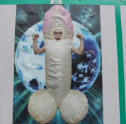 扯！日本东京葛饰区议员选举 候选人海报惊见大GG