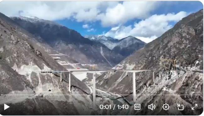 1月才合龙！四川大桥垮塌 场面震撼