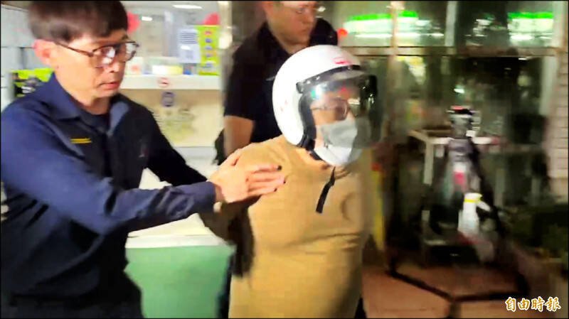 男子曾柏玮遭警方移送。（资料照）