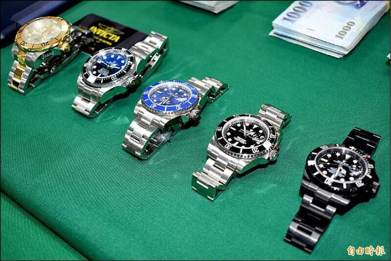 劳力士名表示意图，与新闻事件无关。（资料照，记者张瑞桢摄）