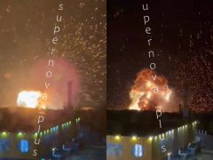 乌克兰反击了！俄国关键「石油港」陷火海 轰炸画面曝光