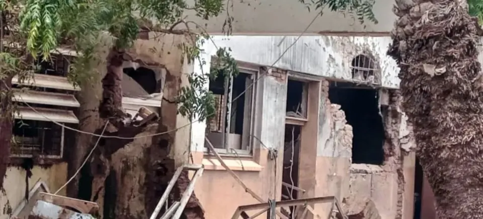 这里被屠城 血迹在太空清晰可见 这里被屠城 血迹在太空清晰可见