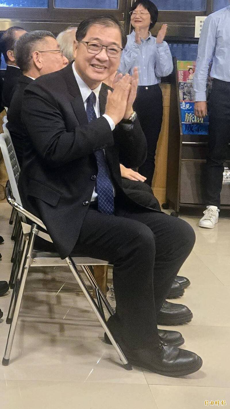 法务部长郑铭谦。（记者王定传摄）