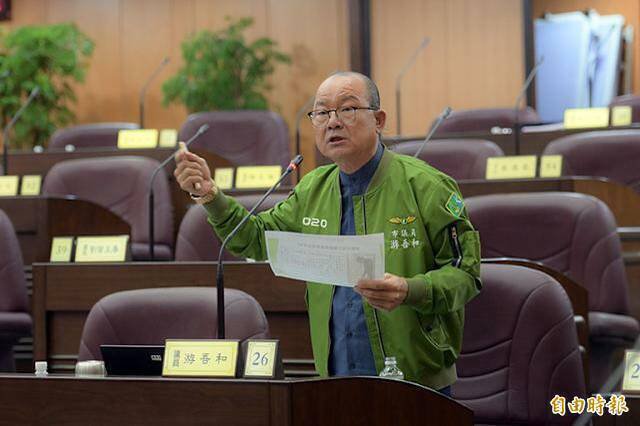 桃园市议员游吾和涉嫌虚报、浮报诈领356万余元助理补助费，被羁押3个多月后，检方今起诉，游移审桃园地院获裁定60万元交保。（资料照）