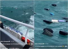 傻眼！澳洲女游客赴泰搭渡轮赏美景 惊见行李箱漂在海中
