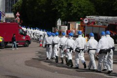 宏福苑火灾后 600名灾难辨认人员展开搜证助辨认尸体