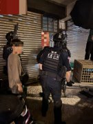 板桥「垃圾市」破天九牌赌场逮21人 查扣69万赌资、毒品