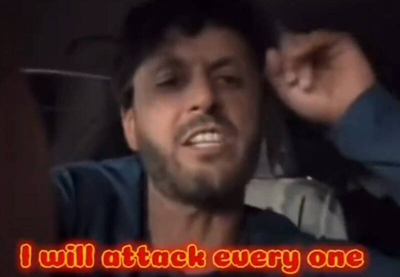 美国当局称，位于德州的阿富汗公民阿洛科扎伊因在网路上发布威胁言论而遭捕。（撷自X@DesireeAmerica4）