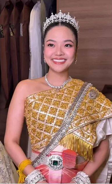 柬埔寨蓬索莉雅公主和富二代谢夫川英在金边举行一连数日的世纪婚礼。（撷取自Instagram帐号soriya_noro）