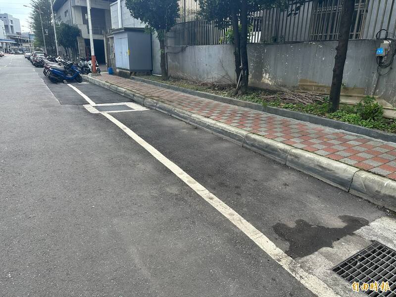 双方约在大武仑工业区内谈判。（记者吴升儒摄）