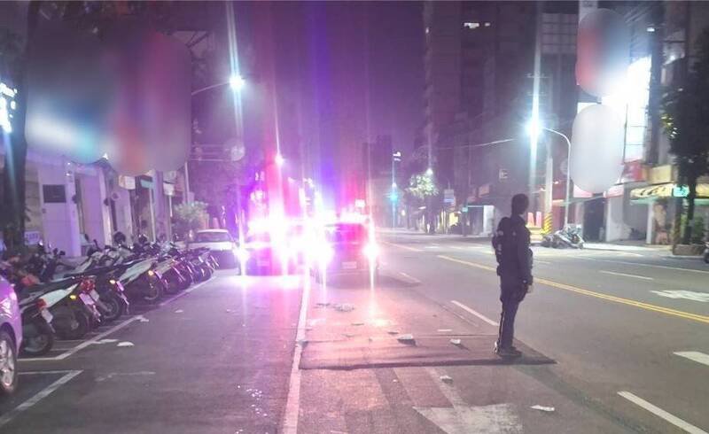 83岁女街友送医不治。（记者蔡清华翻摄）