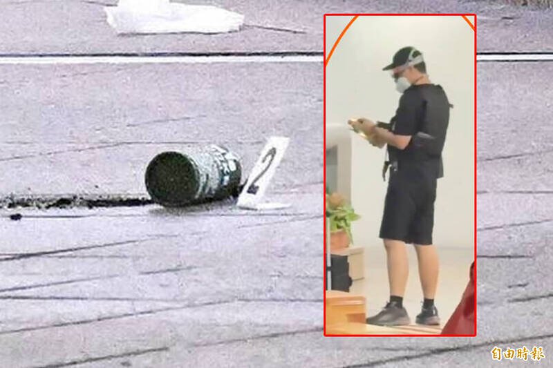 北捷连续攻击案嫌犯张文，为桃园地检署妨害兵役通缉犯。（本报合成照）