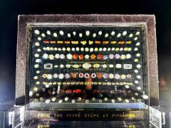 佛教圣物「比普罗瓦宝石」流落海外127年 重返印度首度展出