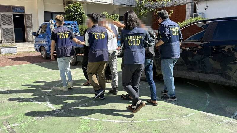 恒警捣破高屏电缆窃盗团。（警方提供）