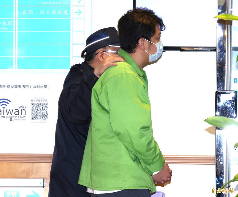 台积电工程师陈韦杰涉泄密，裁定羁押禁见3个月。（记者王艺菘摄）