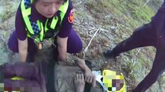 奇迹生还！台东独居翁坠山坡受困3日 靠「木棍引水」撑过死劫