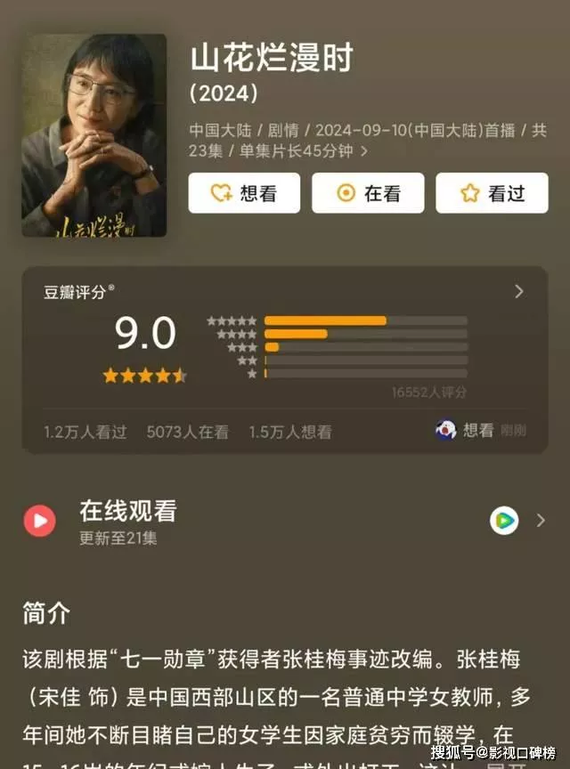 豆瓣9.0的封神之作，宋佳演技炸裂