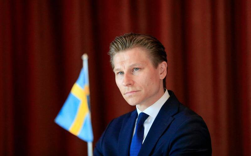 芬兰国防部长哈卡宁指出,击退俄罗斯对乌克兰的入侵,对于在印太地区遏制中国至关重要。(法新社档案照) 芬兰国防部长哈卡宁指出,击退俄罗斯对乌克兰的入侵,对于在印太地区遏制中国至关重要。(法新社档案照)