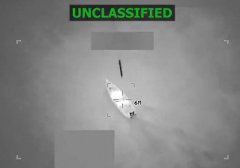 影片直击! 美军炸毒品走私船  东太平洋一天连3起