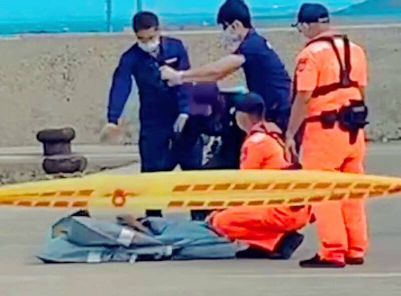 警方鉴识小组出动,厘清失联外劳死因。(民众提供) 警方鉴识小组出动,厘清失联外劳死因。(民众提供)