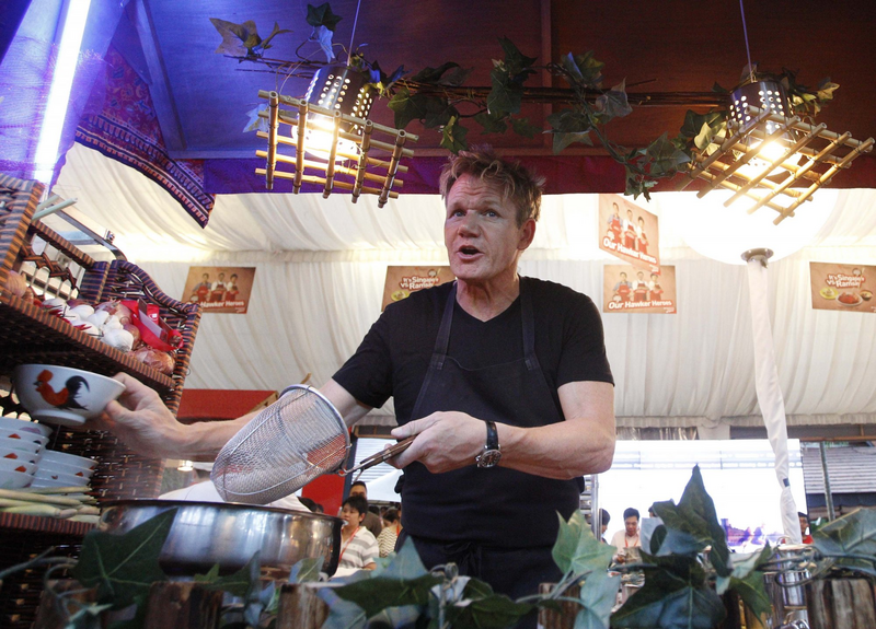 英国厨神戈登(Gordon Ramsay)。(路透社) 英国厨神戈登(Gordon Ramsay)。(路透社)