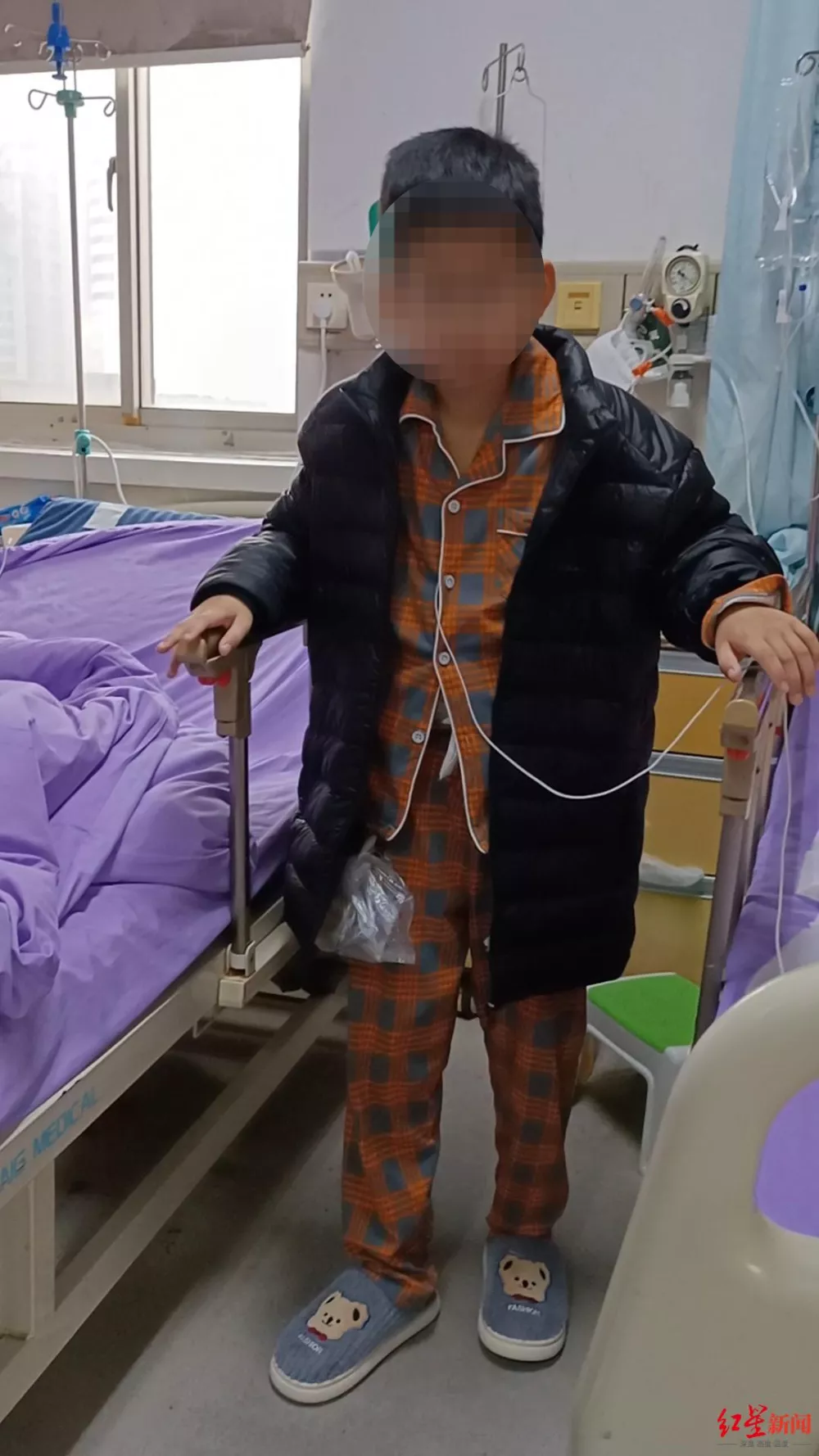 玩耍被撞后10岁男孩被诊断有肿瘤,多器官切除
