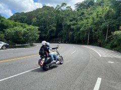 网传台3线重机压车自摔撞电杆 大湖警：非近日影片 小心该处易摔