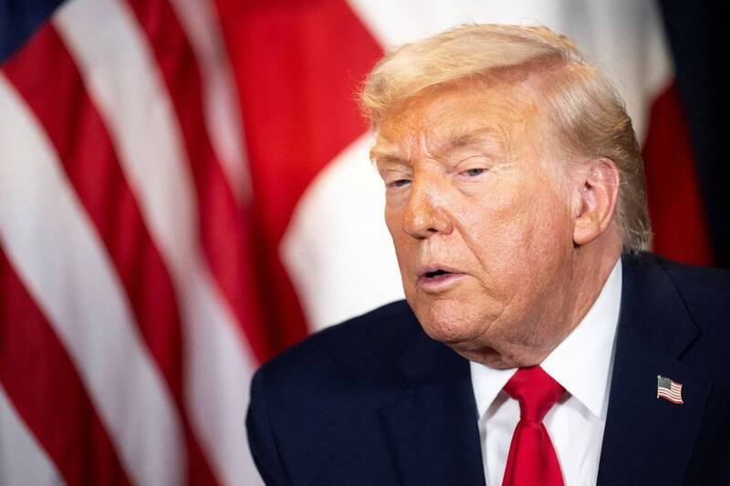 美国总统川普。（路透档案照）