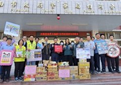 春节维安2/9启动 台南后壁区长致赠物资感谢白河警与民力