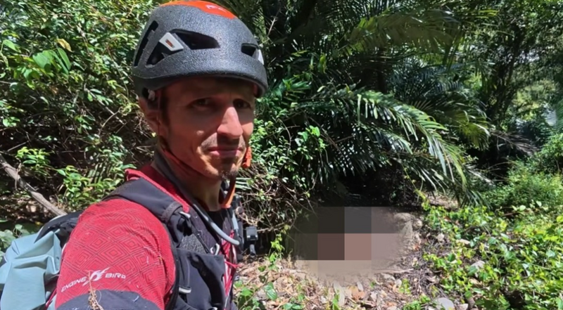 捷克籍野跑运动家「跑山兽」罗培德（Petr Novotny）长年定居台湾，多年来也陆续救助8名山难者、寻获7具遗体。（翻摄Beast Runners 跑山兽YouTube）