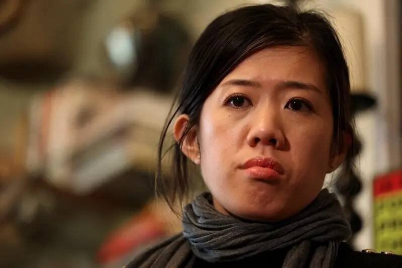 黎智英之女黎采。(路透档案照) 黎智英之女黎采。(路透档案照)