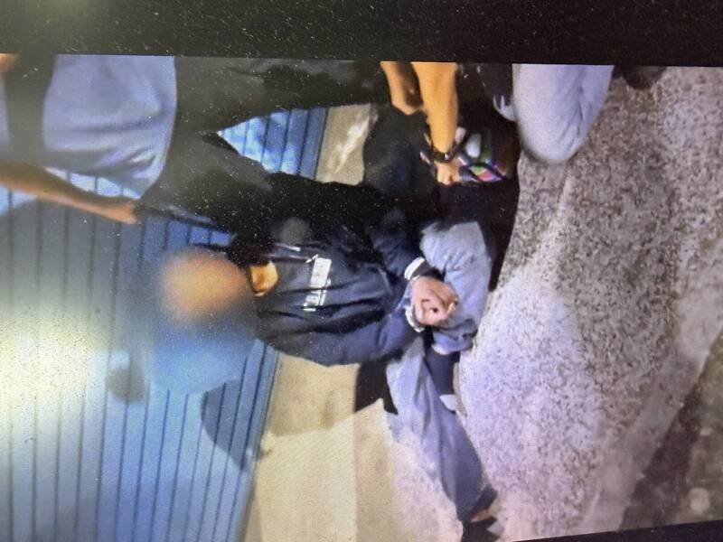 高雄五金行抢案，嫌犯4小时落网。（记者蔡清华翻摄）