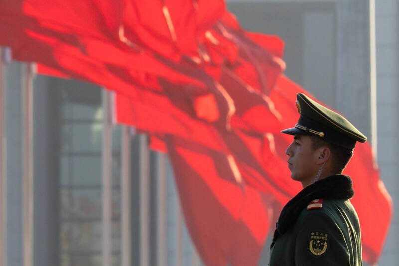 中国介入伊朗战争可能触发更广泛的地缘政治后果。示意图。（美联社）