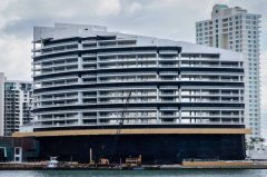 壮观！美23层楼迈阿密文华东方酒店 爆破拆除夷为平地